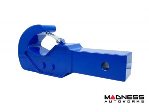 Jeep Gladiator JT Billet Recovery Hook - Royal Hitch Hook - Aluminum - Blue